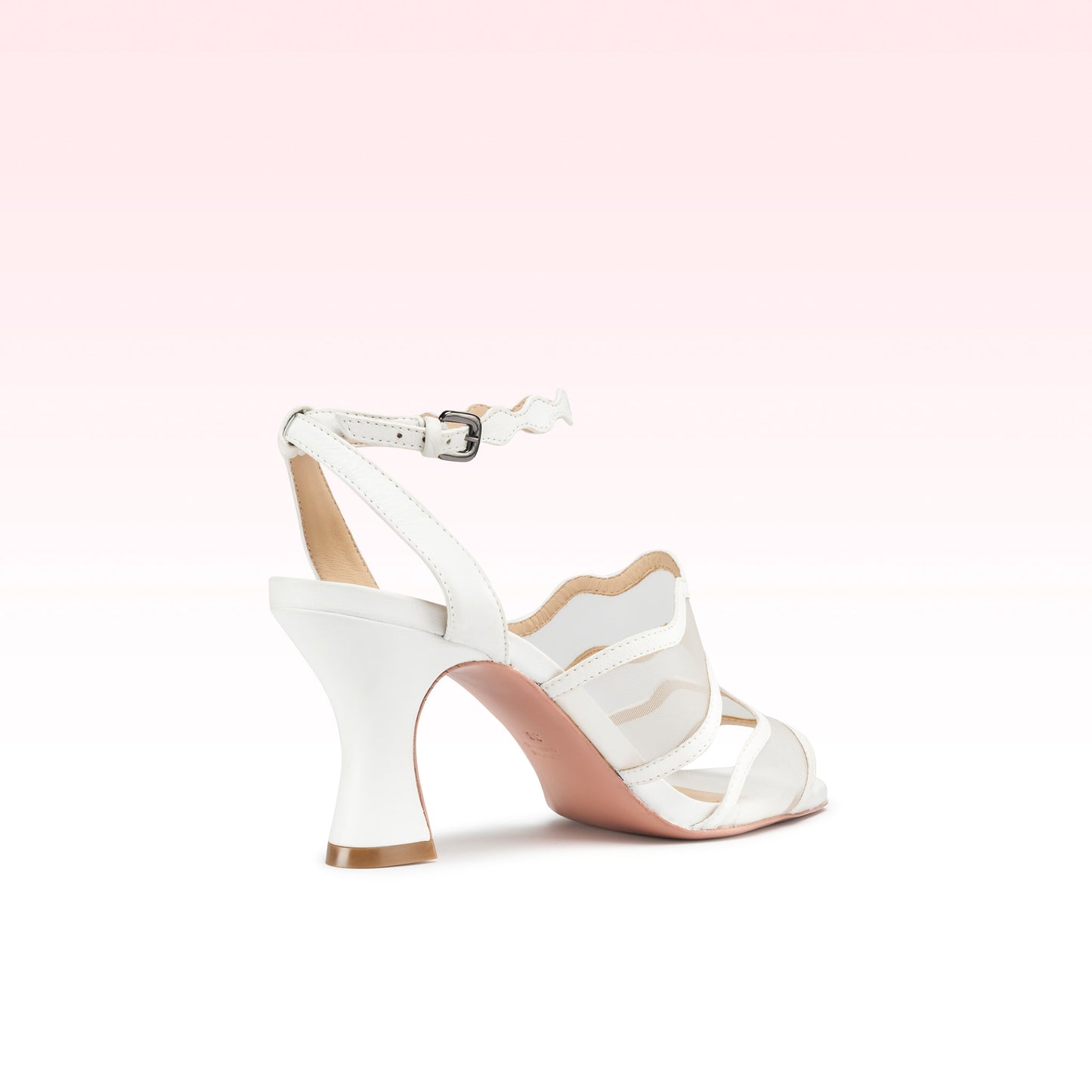 Sandália Gina Branco - Bridal Collection
