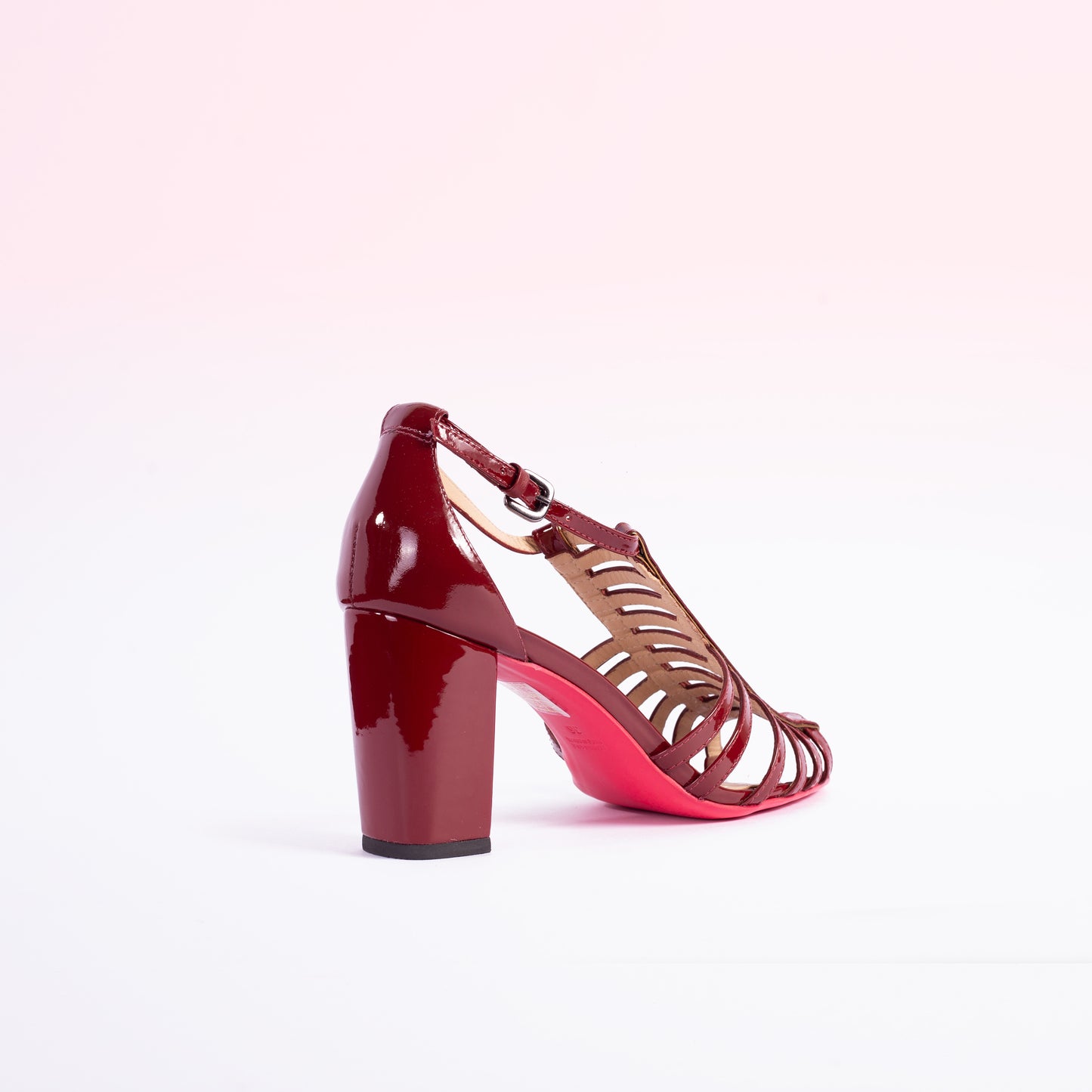 Sandália Elza Verniz Vermelho ZF