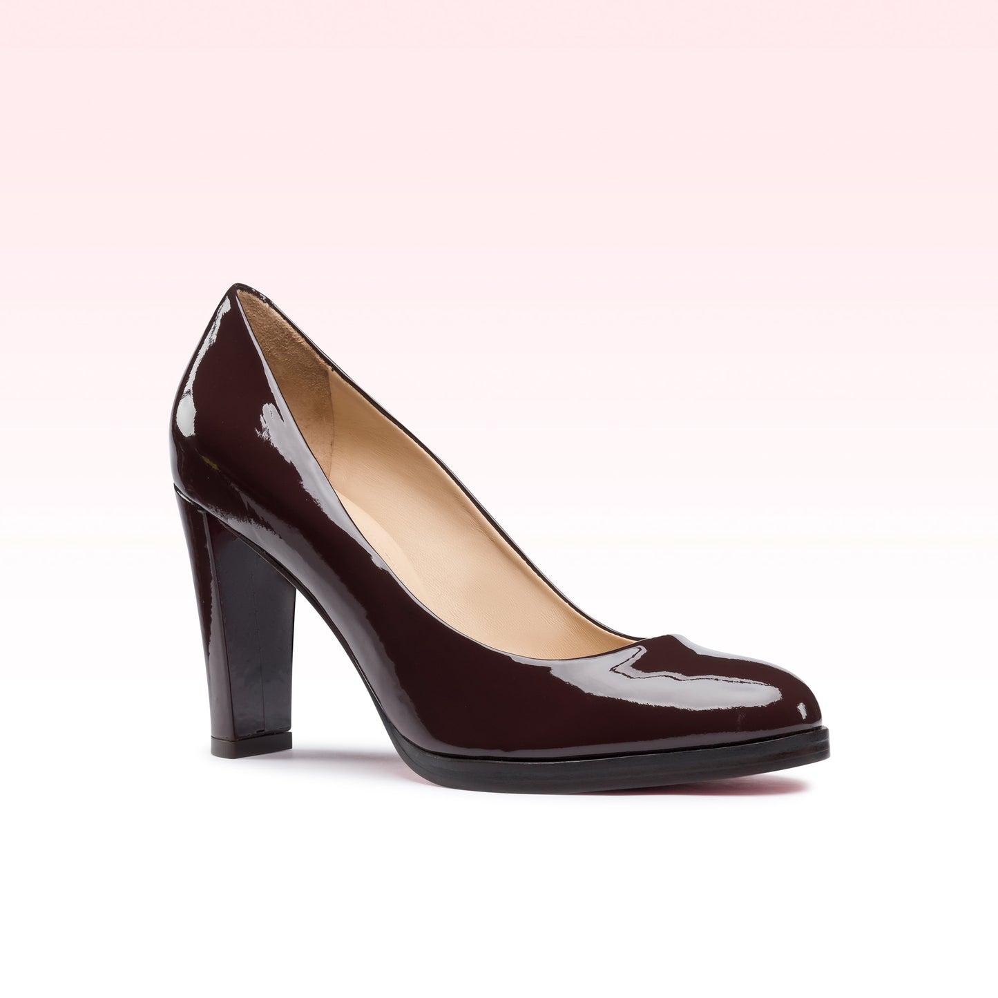 Scarpin Iza Verniz Café