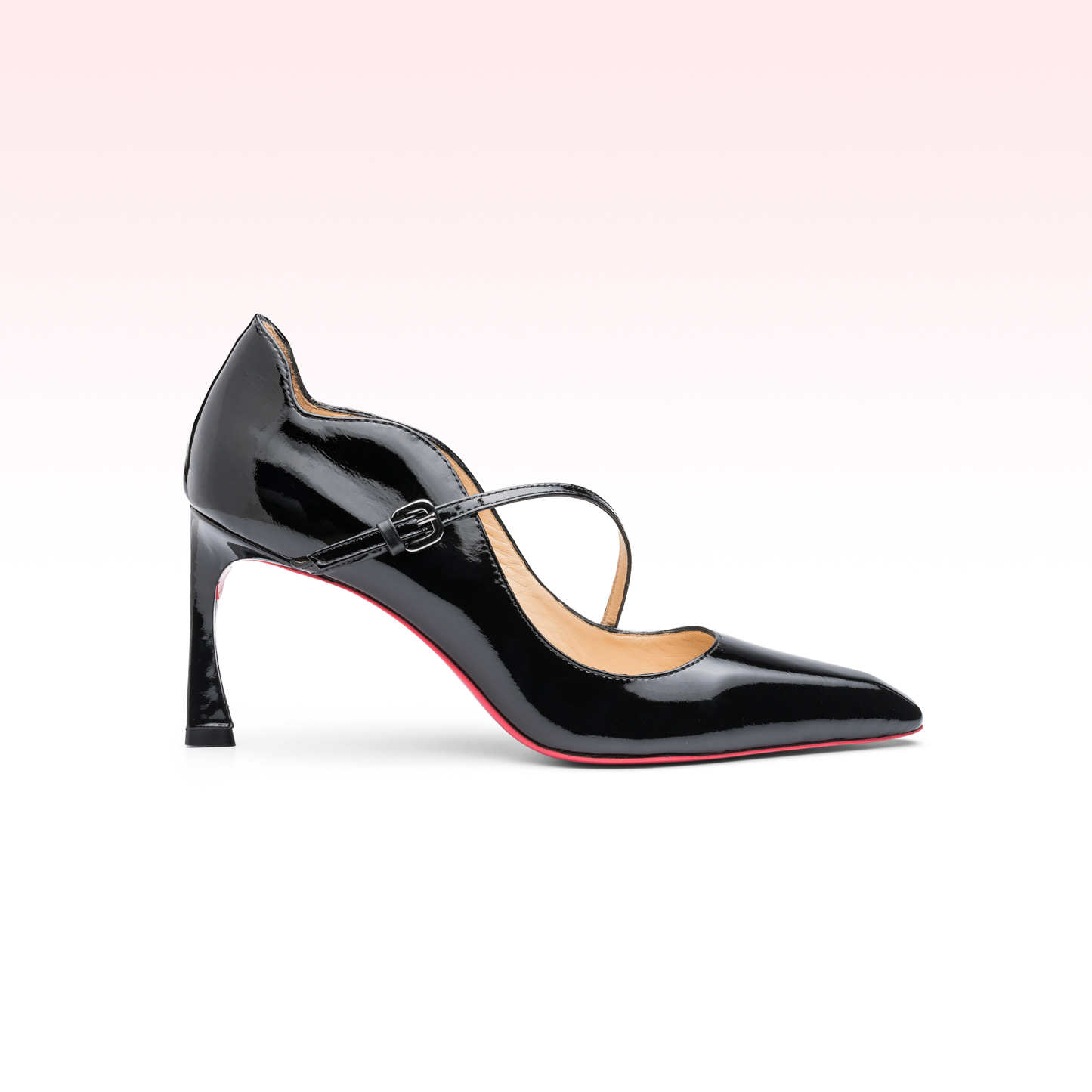 Scarpin Lora Verniz Preto
