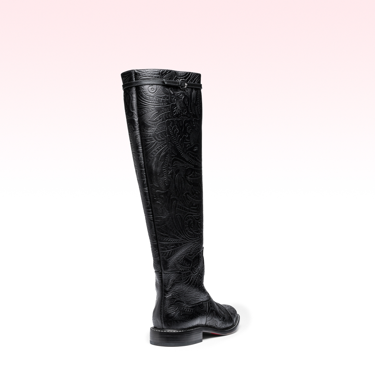 Bota Lyssa Brocado Preto