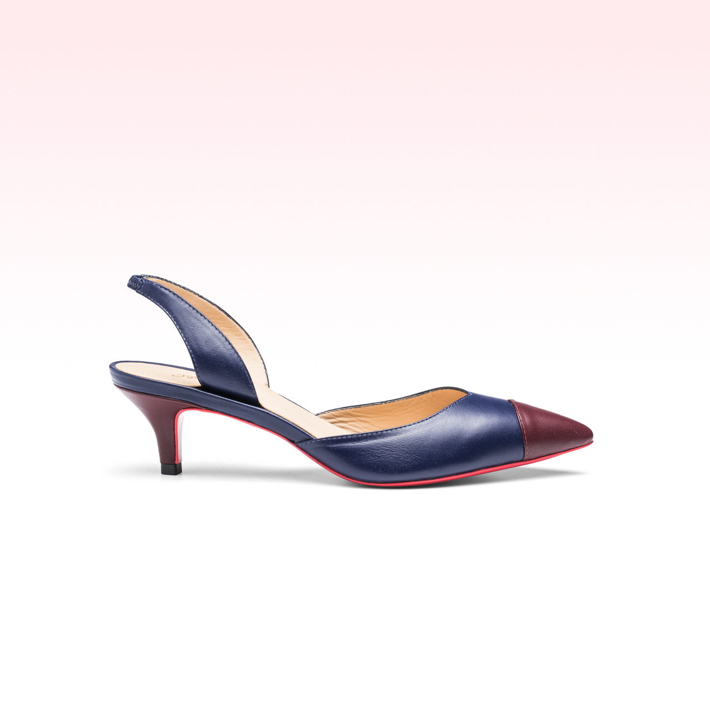 Scarpin Slingback Madison Eclipse-Vinho