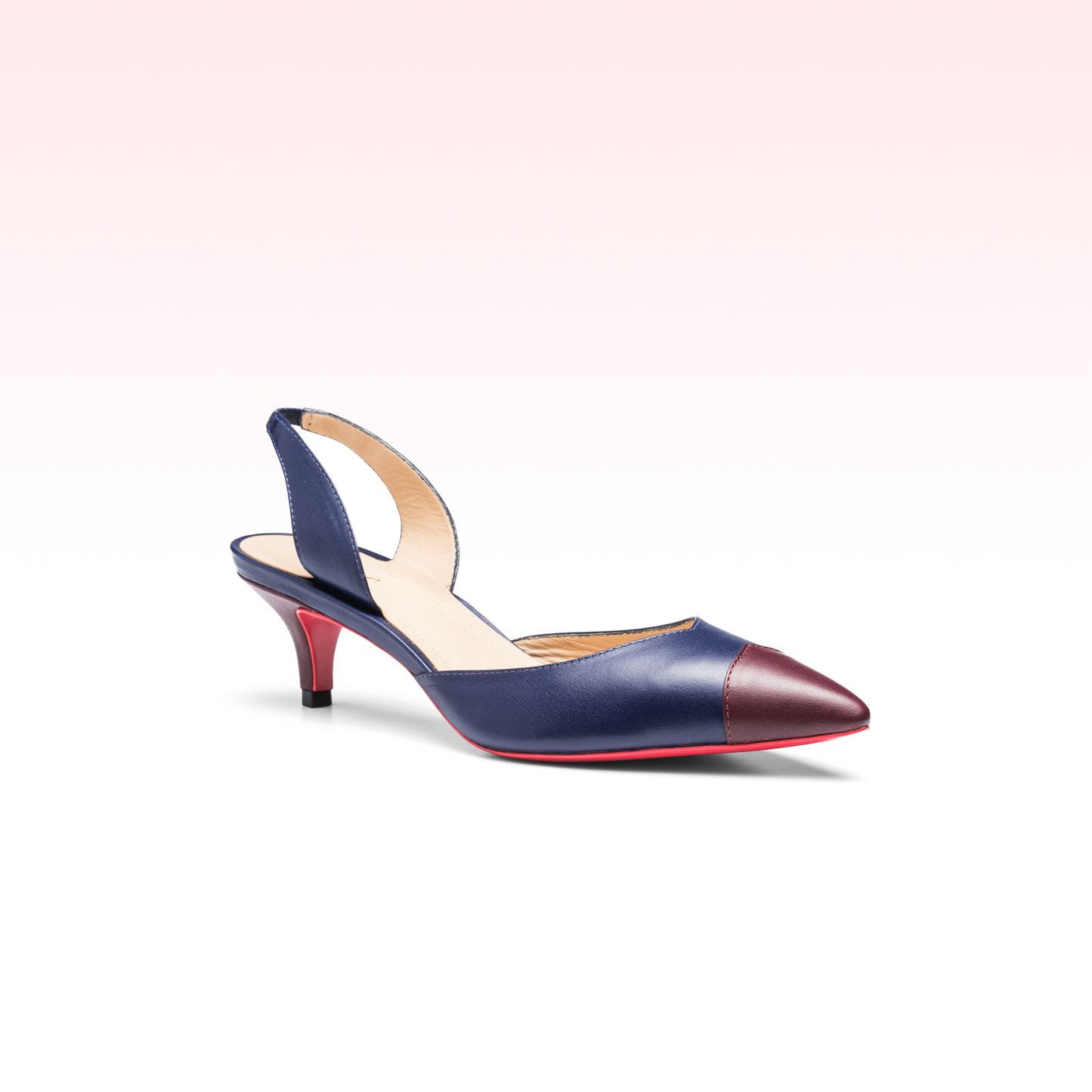 Scarpin Slingback Madison Eclipse-Vinho