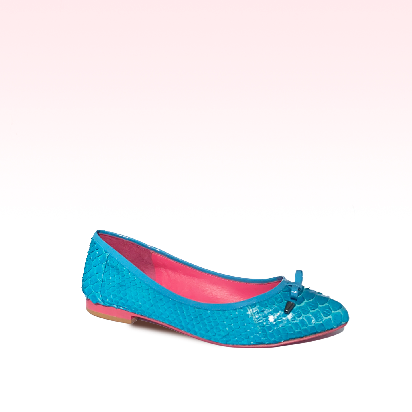 Sapatilha Nikki Python Sea Blue