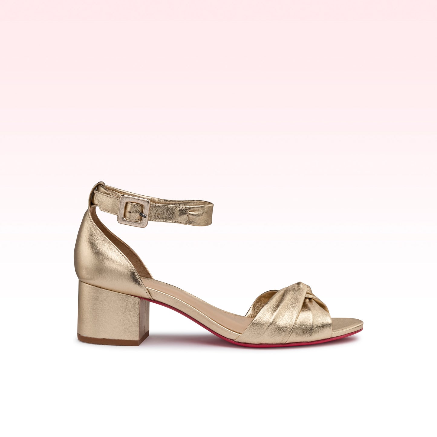Sandália Stella Medium Block Platina