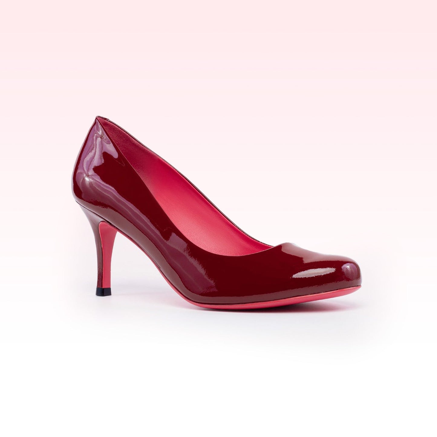 Scarpin Helo Verniz Vermelho ZF