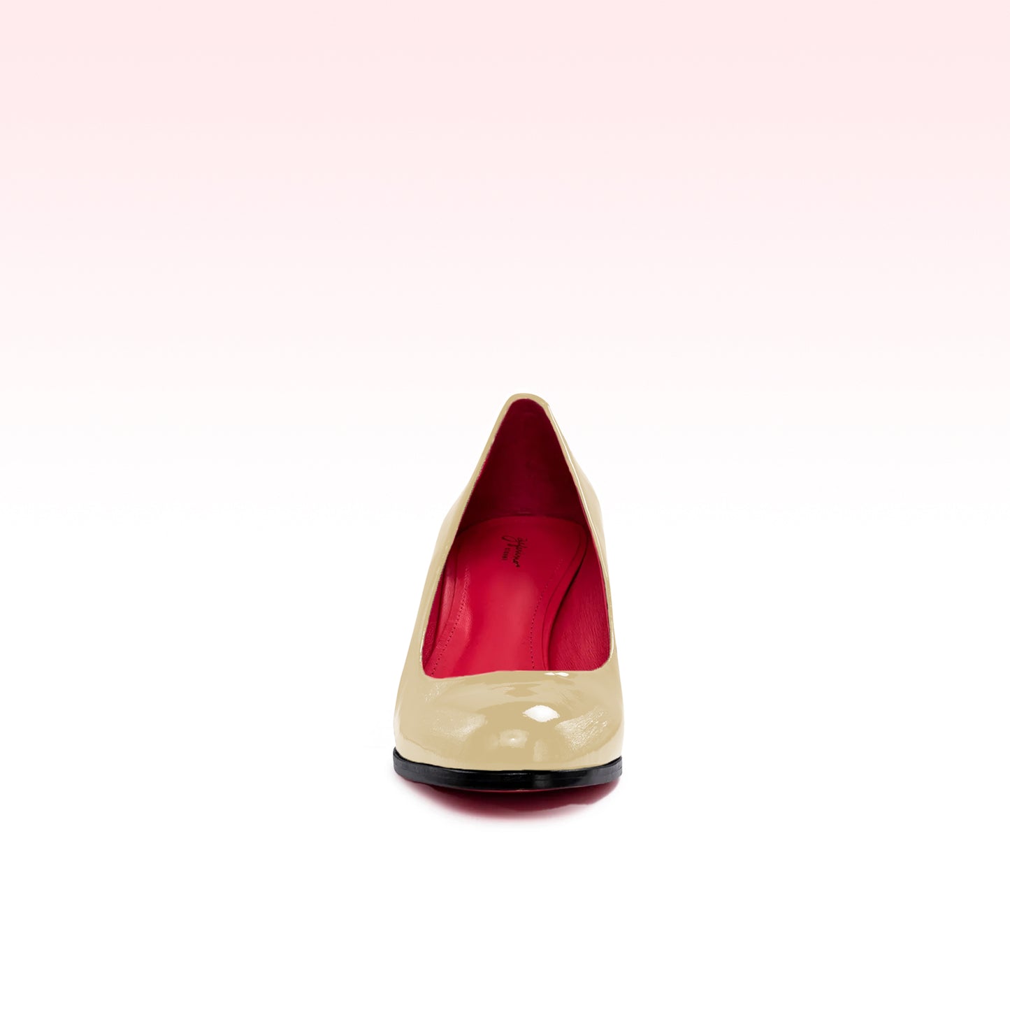 Scarpin Meg Verniz Caqui
