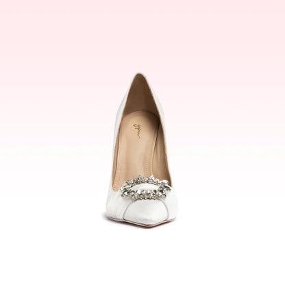 Scarpin Linna Branco - Bridal Collection