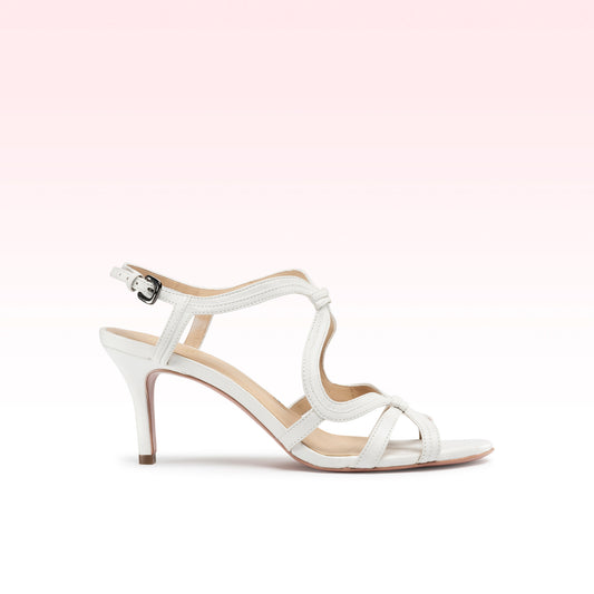 Sandália Cecília Branco - Bridal Collection