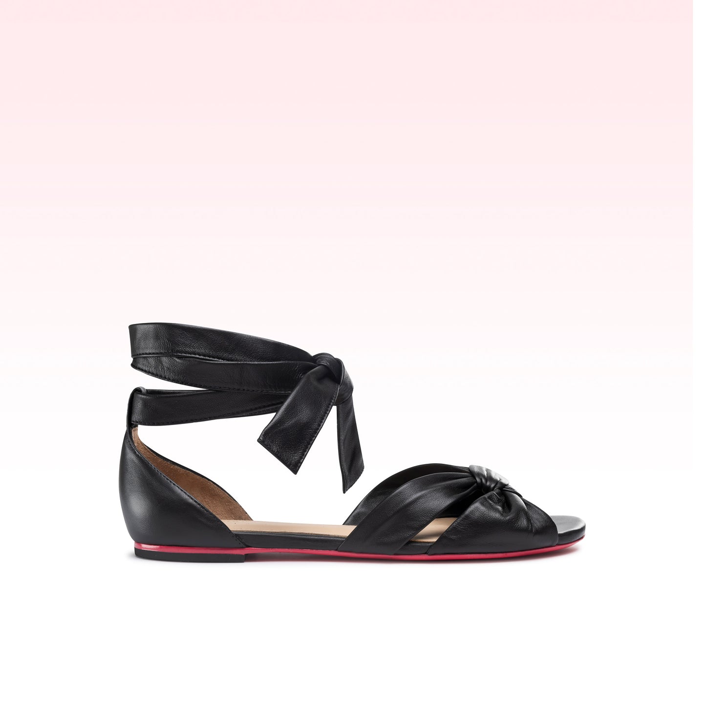 Rasteira Alana Flat Preto