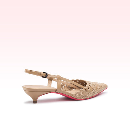 Slingback Betina Caqui