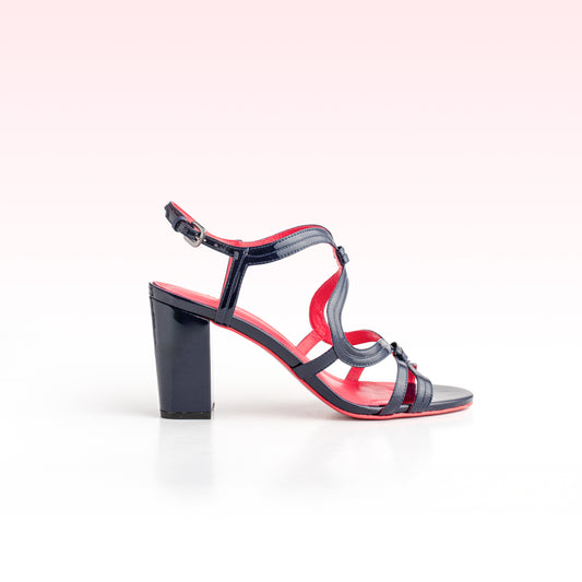 Sandália Cecília High Block Eclipse