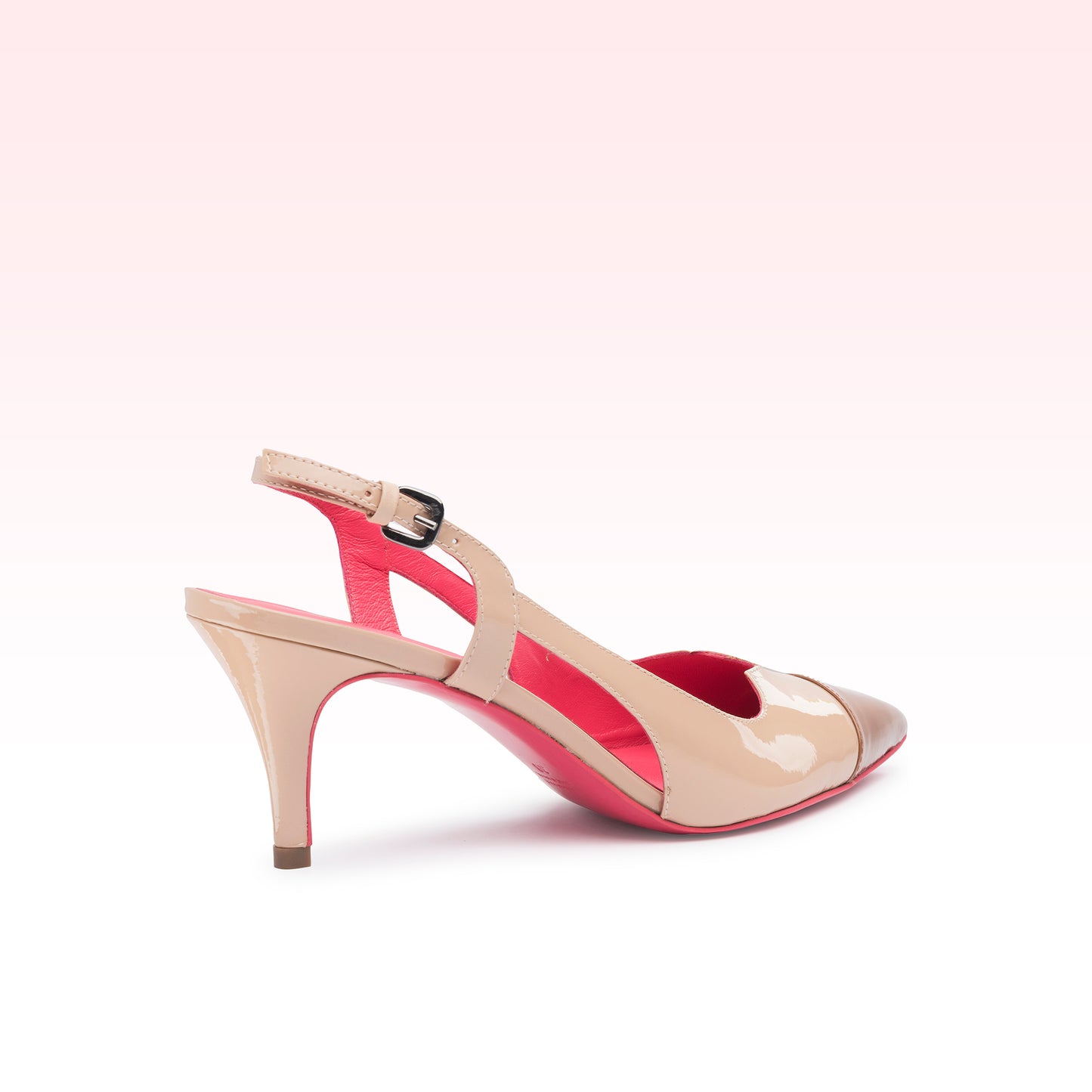 Scarpin Slingback Chiara Manteiga-Tabaco