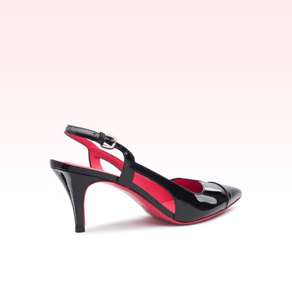 Scarpin Slingback Chiara Preto