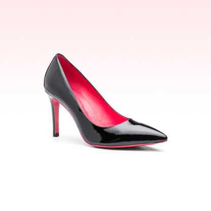 Scarpin Cynthia Verniz Preto