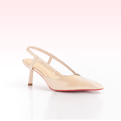 Scarpin Leda Tan
