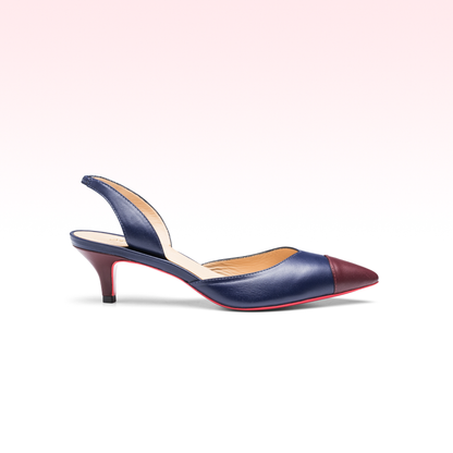 Scarpin Slingback Madison Eclipse-Vinho
