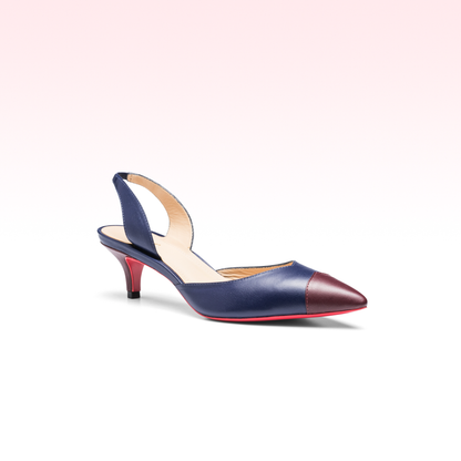 Scarpin Slingback Madison Eclipse-Vinho