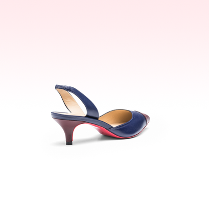 Scarpin Slingback Madison Eclipse-Vinho