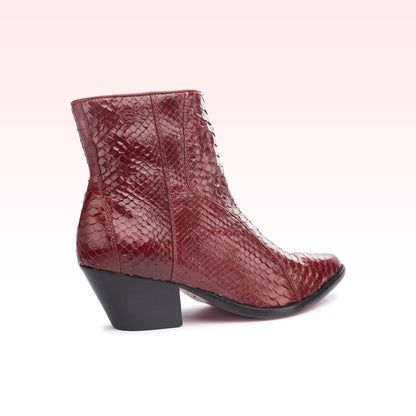 Bota Pietra Python Vermelho ZF