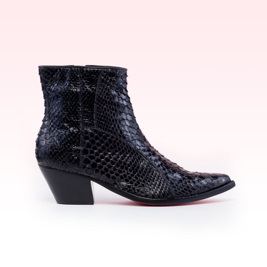 Bota Pietra Python Preto