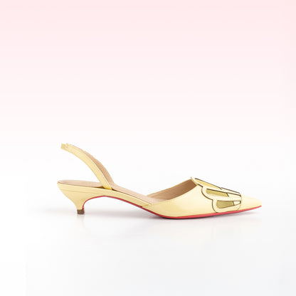 Scarpin Thalie Yellow